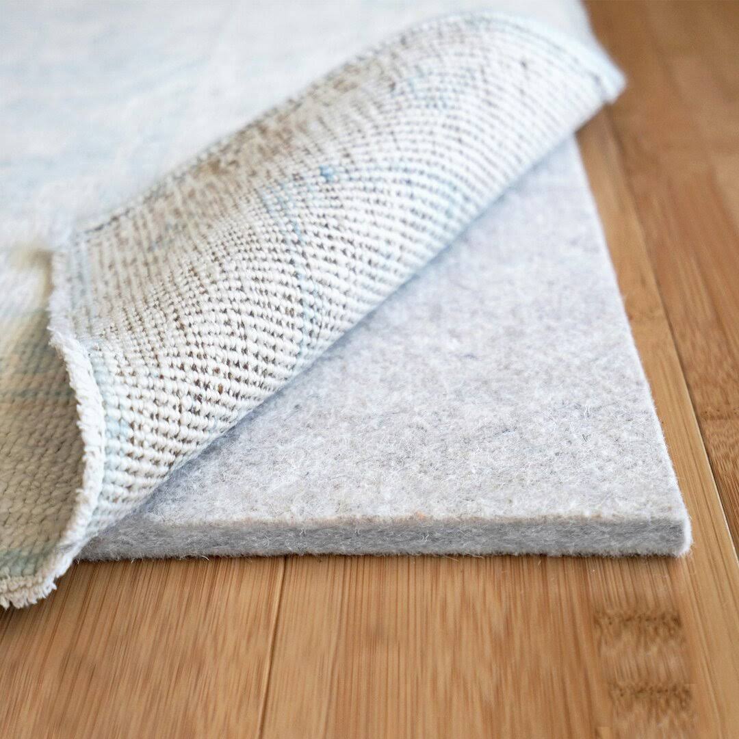 RugPadUSA Eco Plush 0.375'' Felt Rug PAD; Rectangle 5' x 7'
